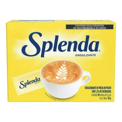 Splenda Caja 50 Sobres En Polvo