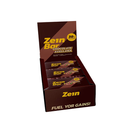 Box De 12 Barras De Proteina Bar Chocolate Avellana 100gr -