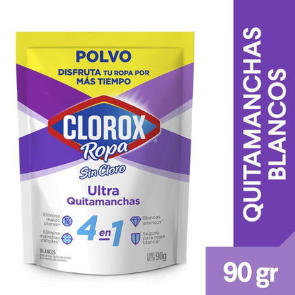 Quitamanchas Polvo Ultra Blancos Sin Cloro Doypack, 90 g
