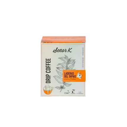 Café Drip Colombia Laderas Tapias 10 Un Caja, 100 g