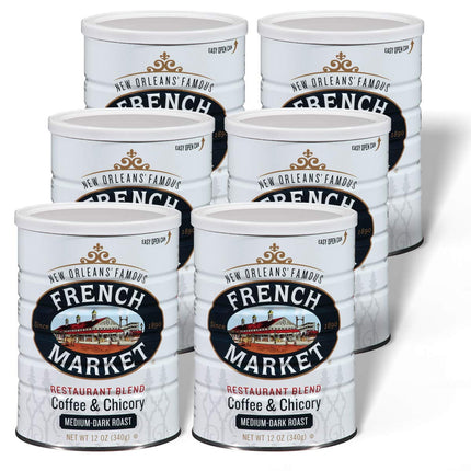Café molido French Market Café y achicoria 355 ml x6