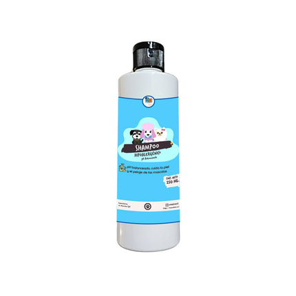 Shampoo Para Perros Y Mascotas 250 Ml  Natural  Hipoalergénico