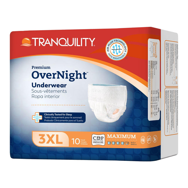 Pañales para adultos Tranquility Premium Overnight XXXL (40 unidades)