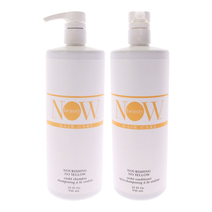 Kit Shampoo y Acondicionador NOW Beauty No Yellow 940ml
