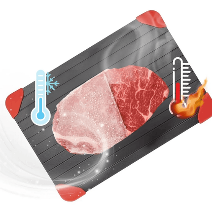 Bandeja Tabla De Aluminio Descongeladora Rápida Para Carne