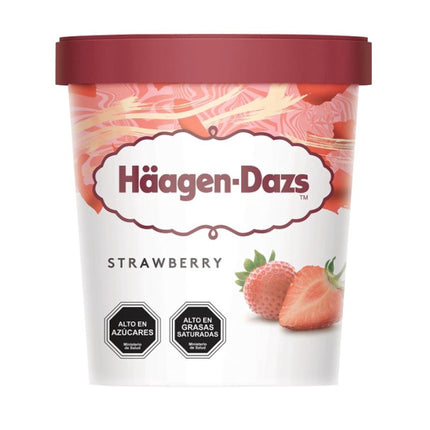Helado Frutilla Pote, 417 cc - Haagen-dazs | Apishop