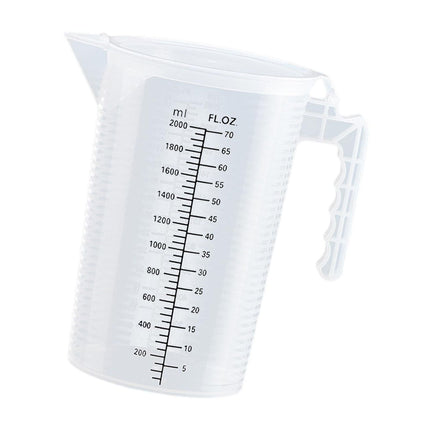 Taza Medidora Con Báscula, Utensilios De Cocina Para Tienda De Té, Restaurante, Harina, 2L