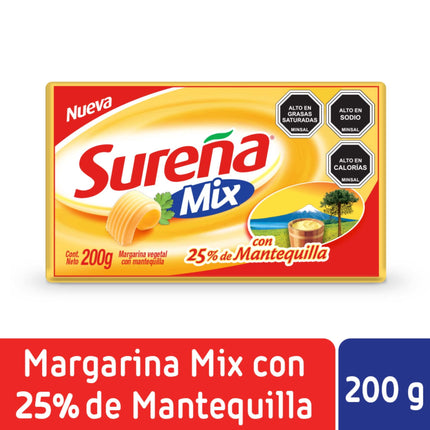 Margarina Mix Tradicional, 200 g - Sureña | Apishop