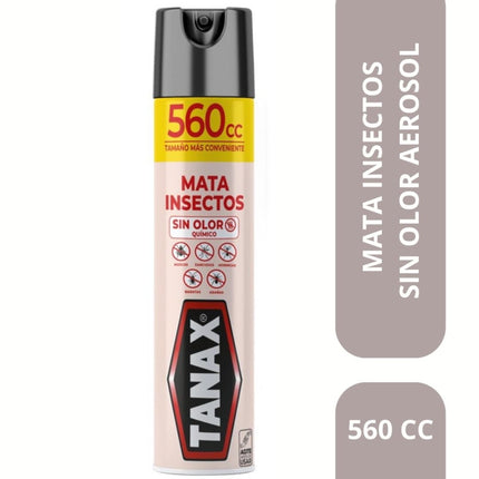 Insecticida Aerosol Mata Insecto Sin Olor, 560 ml