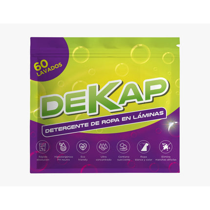 Detergente de Ropa en Láminas
