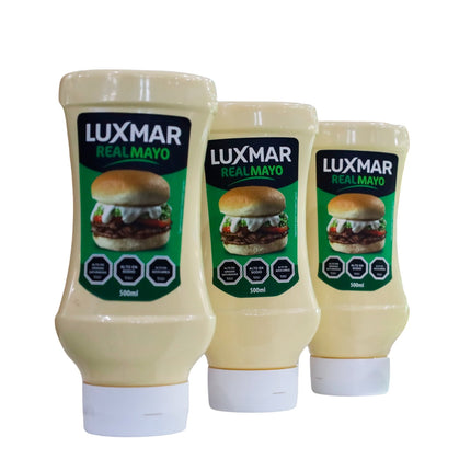 Pack Mayonesa Real Luxmar x3