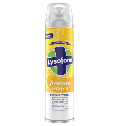 Desinfectante Aerosol Edición Limitada Frescura Cítrica Lata, 360 ml