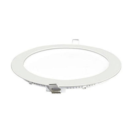 Panel Led Embutido Redondo 18w Frío