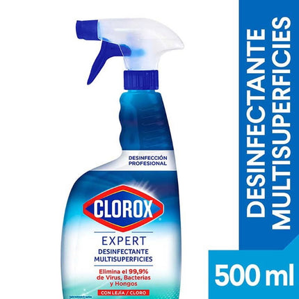 Limpiador desinfectante multisuperfices Líquido Botella Gatillo, 500 ml