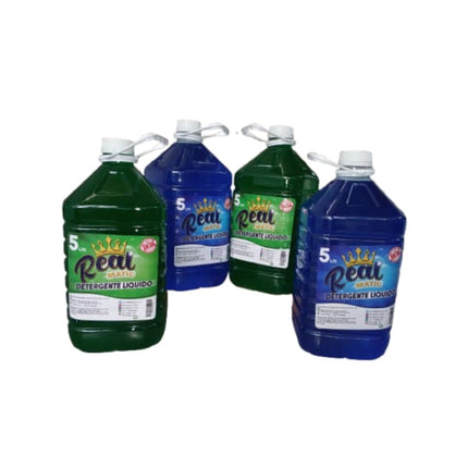 DETERGENTE  REAL PACK 4  de 5  LTS