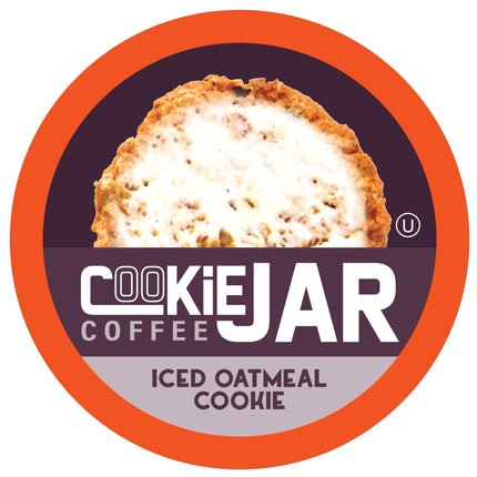 Cápsulas de café Cookie Jar sabor galleta de avena helada, 40 unidades