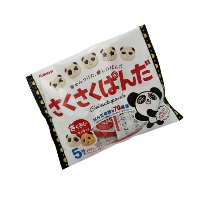 Galleta Familiar Panda Sakusaku Kabaya 102 Gr