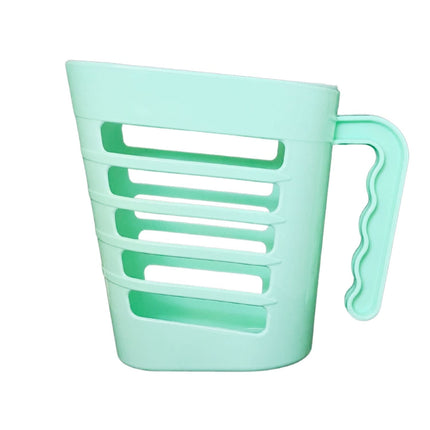 Porta Bolsa Sachet de Yogurt Color Verde Agua