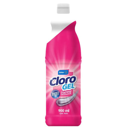 Cloro Gel Floral Botella, 900 ml