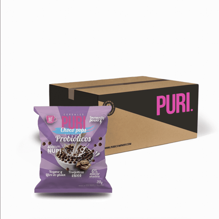 Pack Puri Cereales Chocolate x28 unidades colación 20 gr.
