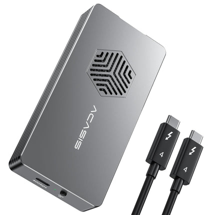 Carcasa SSD ACASIS TBU 401 Pro 40 Gbps M.2 NVMe con ventilador de refrigeración