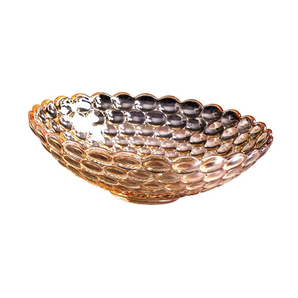 Frutero Vajilla Recipiente Grande Para Servir Comida Verduras Postre Pan Dorado