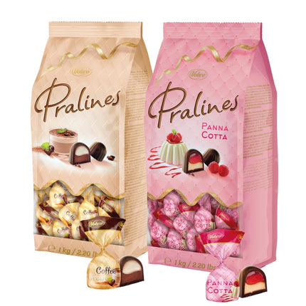 Pack Chocolate Bombón 1kg cafe y Crema + 1kg Panna