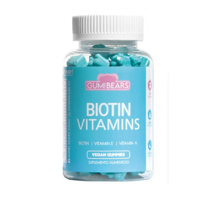 Biotin Vitamins Vegan 60u Gumi Bears