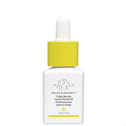 Aceite facial Drunk Elephant Virgin Marula, 15 ml, vegano, antienvejecimiento