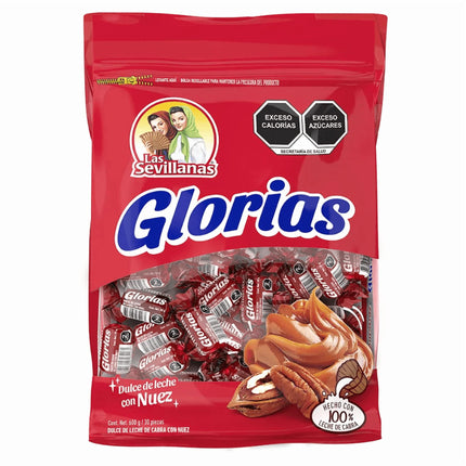 Calugas Con Nuez Glorias 30 Un X 20 G