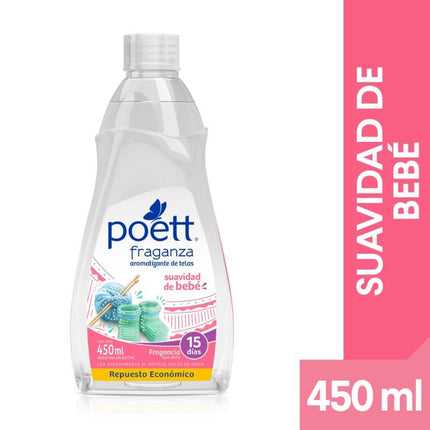 Aromatizante Tela Líquido Suavida de Bebé Frasco, 450 ml