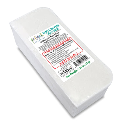 Base de jabón Primal Elements Triple Butter, 2,27 kg, vegana