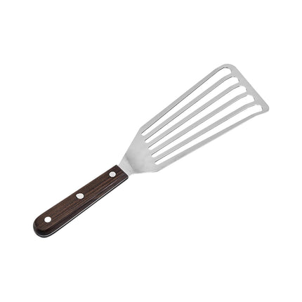 Espátula Para Freír, Espátula Ranurada Para Volteador De Pescado, Para Transferir, Cocinar, Asar A La Parrilla, Pequeña