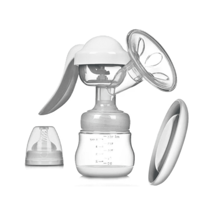 Recolector Saca Leche Materna Manual Con Vaso Boca Ancha