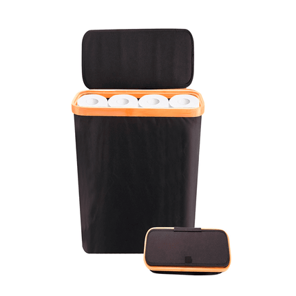 Organizador de rollos de Papel Higienico Contenedor de Almacenamiento para Baño Porta Confort