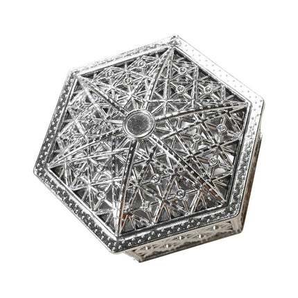 Caja De Dulces Hexagonal Creativa Para Centro De Mesa De San Valentín Y Año Nuevo