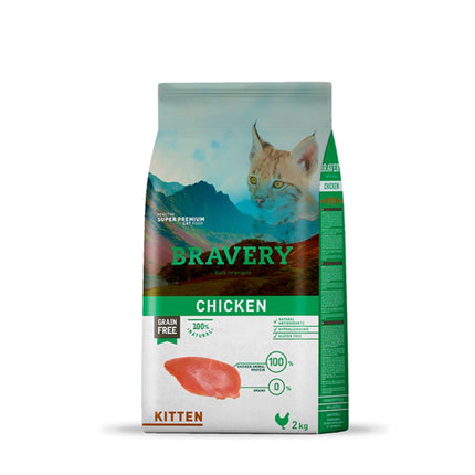 Alimento Super Premium Para Gatitos Sabor Pollo 2 kg