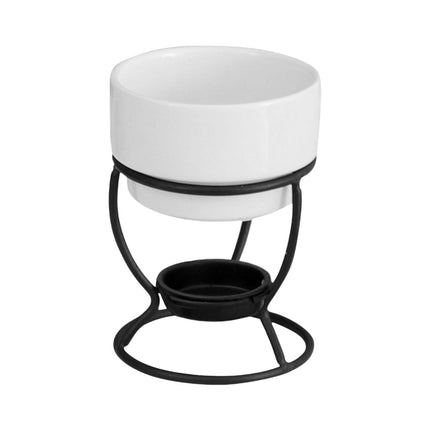 Olla Para Fondue De Chocolate, Hogar, Queso, Aniversario, Té Ligero, Crisol De Porcelana, Blanco