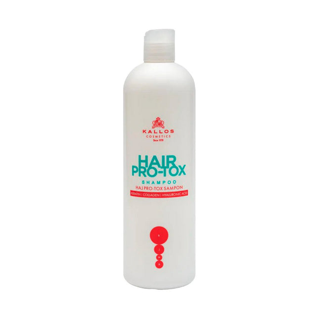 Shampoo Kallos Pro Tox Cabello Fino Fragil Seco 500ml