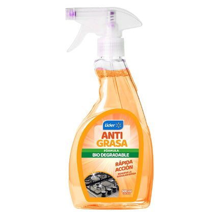 Limpiador Líquido Antigrasa Cocina Gatillo Botella, 500 ml
