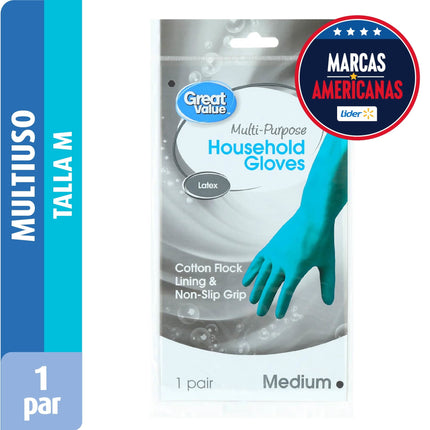 Guantes Multiuso Talla M, 1 Un