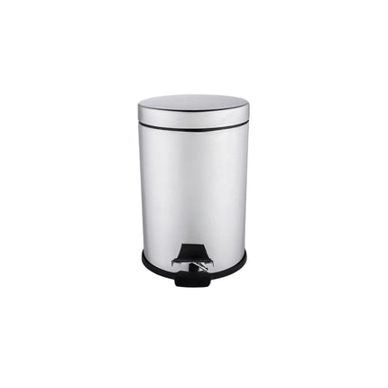 Basurero de Pedal de 8 Litros en Acero Inoxidable