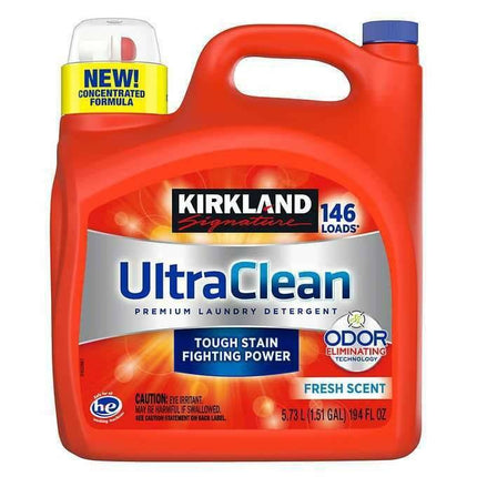Detergente Líquido Ultra Clean Kirkland 5.73 L | Apishop.cl