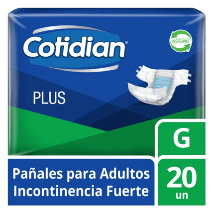 PANAL ADULTO PLUS G 20UN COTIDIAN