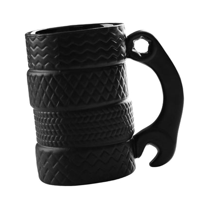 Taza De Café Con Neumático De Rueda, Taza De Desayuno única Para Hombres, Taza De Té De Cerámica