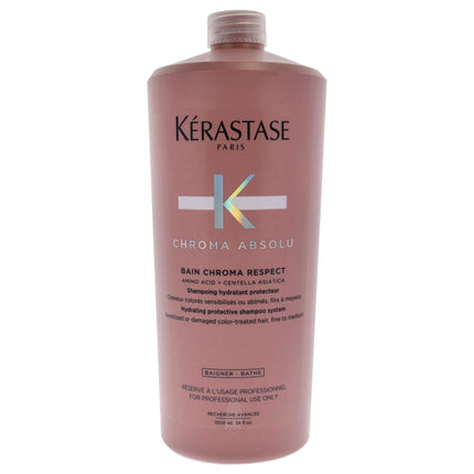 Champú Chroma Absolu Bain Respect De Para Unisex - Champú De 34 Oz
