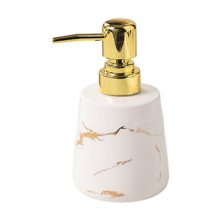 Dispensador De Jabón, Contenedor De Líquido Vacío Para Baño, Encimera De Hotel, Blanco