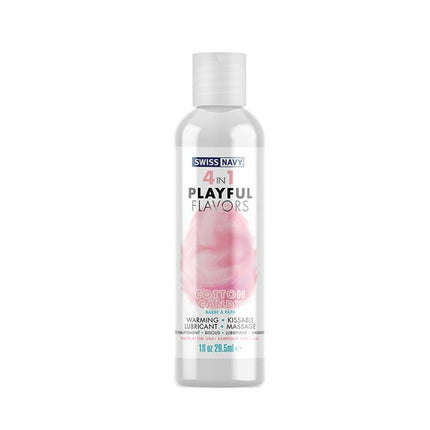 Lubricante con Sabores Juguetones 4 en 1 - Algodón de azucar