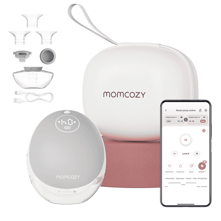 Extractor de Leche Materna Momcozy Mobile Flow 24mm Gris