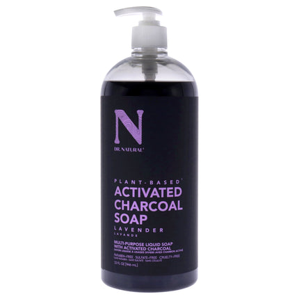 Jabón Líquido de Carbón Activado - Lavanda de Dr Natural para - Jabón